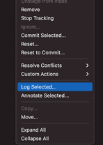 How to find the git log or commit history for a specific file | N Kaushik