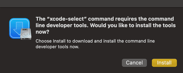 xcode select install