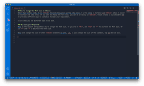 How To Change The Font Size In Vscode N Kaushik How To Change The Font Size In Vscode N Kaushik